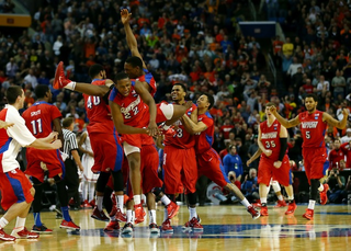 Illustration for article titled HYFR: A Gallery Of March Madness's Happiest Players (And Drake)